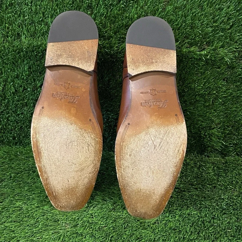 Florsheim Men's 12178 Cap Toe Derby – Leather Sole –‎ Size 9M Oxford Lace Up